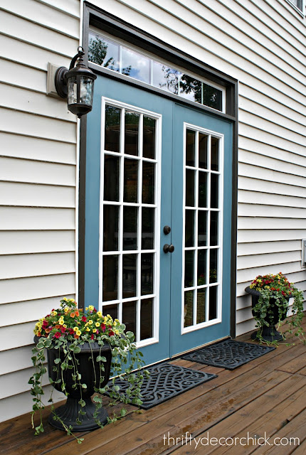 Refuge by Sherwin Williams on French doors