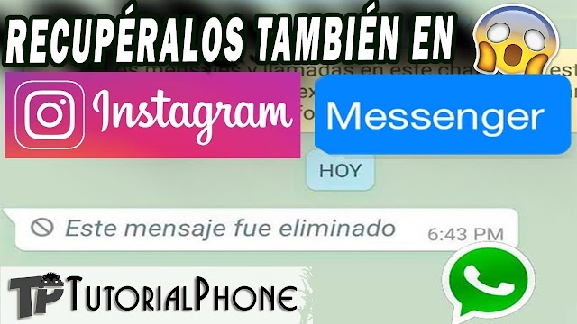 Cómo recuperar mensajes borrados en Instagram, Messenger y demás apps de mensajería