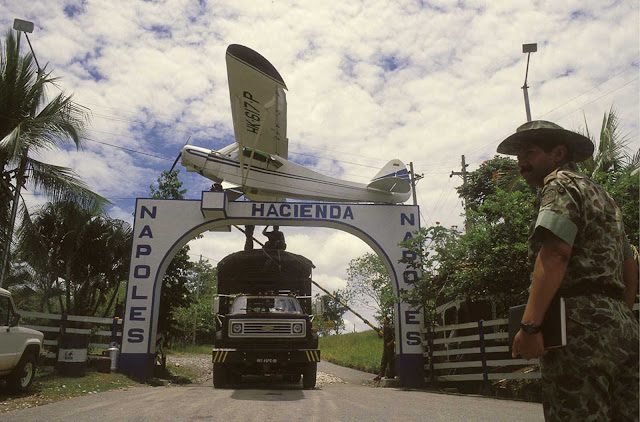 Fotografías de la Hacienda de Pablo Escobar a principios de los 90