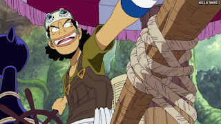 ワンピース アニメ 空島 スカイピア 167話 ウソップ | ONE PIECE Episode 167 Skypiea