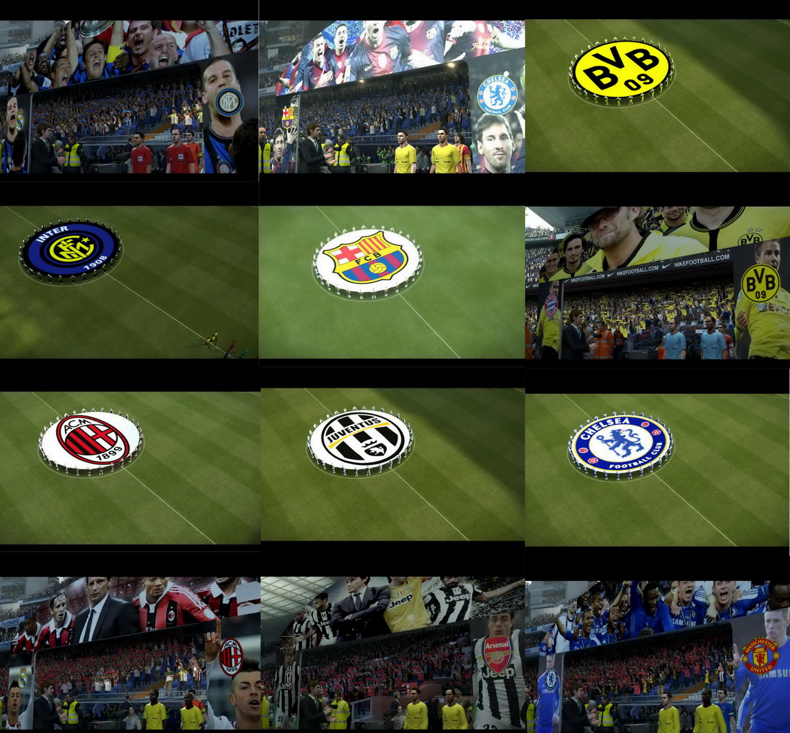 Download Mega Cinematic Entrance PES 2013