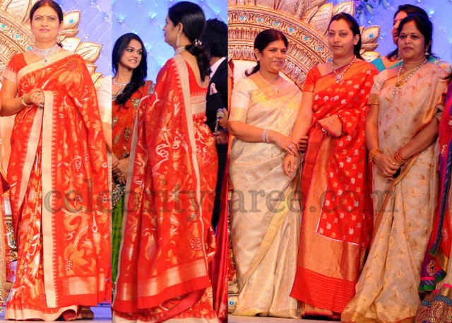 Celebrities Uppada Benaras Sarees