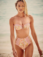 Candice Swanepoel hot in sexy bikini body for Victoria’s Secret swimwear models photos