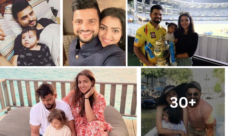 Suresh Raina Family Photos