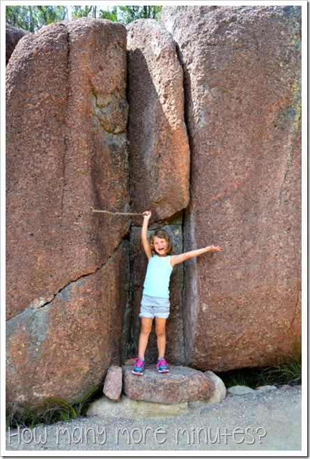 How Many More Minutes? ~ Wineglass Bay at Freycinet National Park