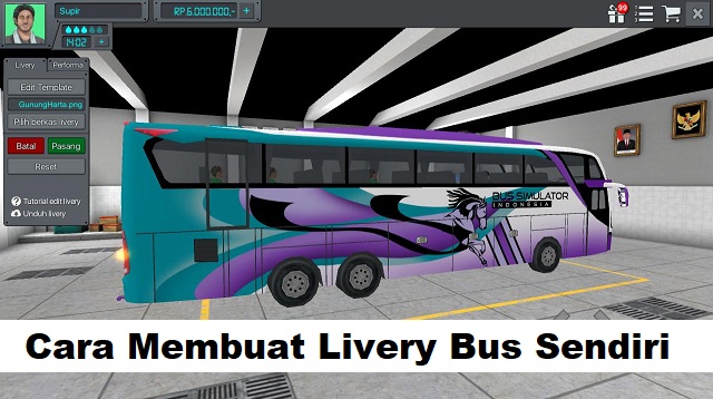 Cara Membuat Livery Bus Sendiri
