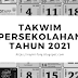 Takwim Persekolahan Tahun 2021