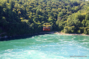 The Spanish Aero Car (called the Whirlpool Aero Car now) takes people across .