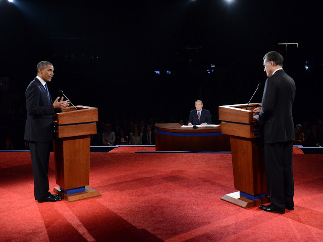 First Debate, Mitt Romney, Barack Obama