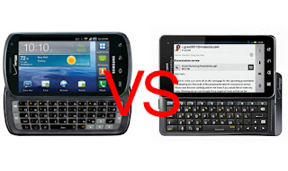 Samsung Stratosphere vs Droid 3