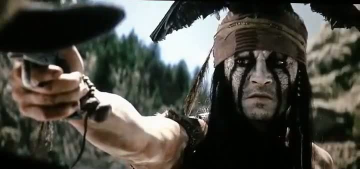 Screen Shot Of The Lone Ranger (2013) English Movie 300MB Short Size PC Movie