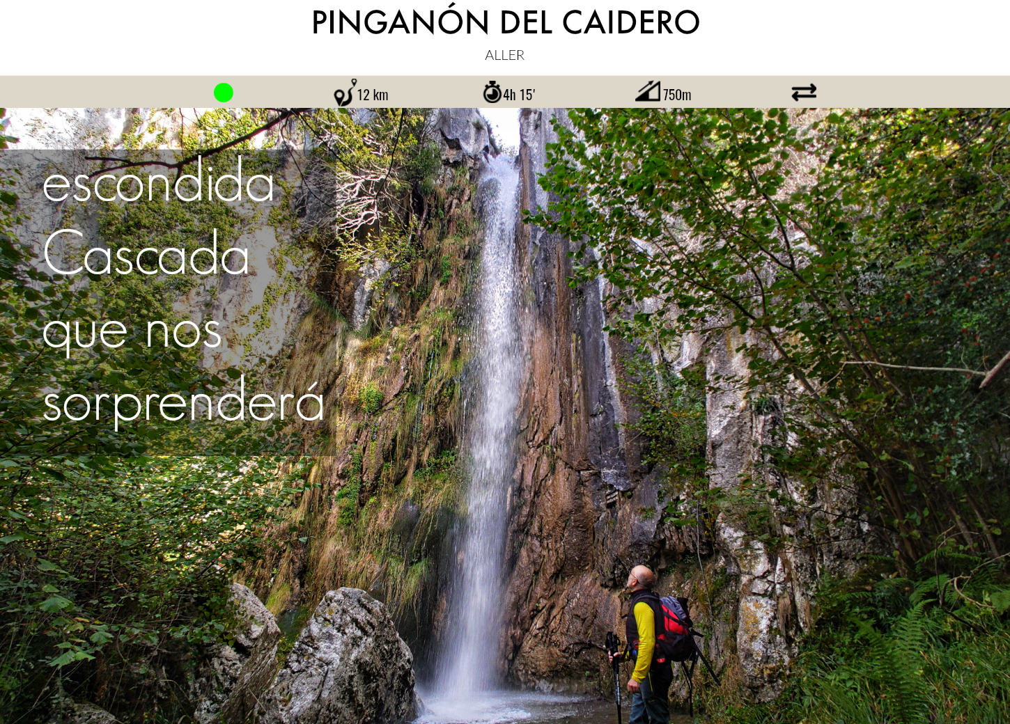 cascada pinganon del caidero