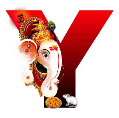 Y Alphabet Ganesha Whatsapp Dp & Whatsapp Status