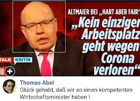 "Kein Arbeitsplatz geht wegen Corona verloren"