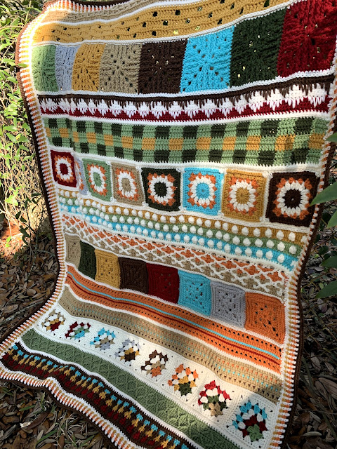 Example of Bizzy Crochet blanket