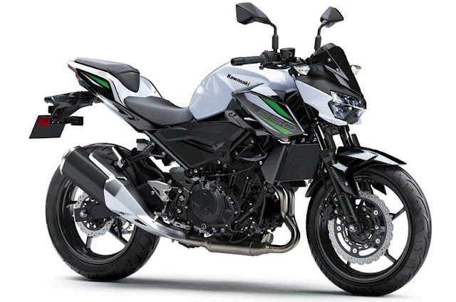All New Kawasaki Z250 2019 putih 