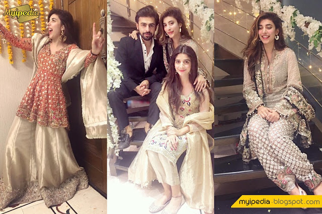 Urwa Hocane & Farhan Saeed DhOLKI Ceremony 