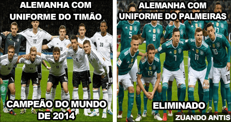 Com mundial x sem mundial - memes da Copa do Mundo