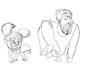 #9 The Croods Coloring Page