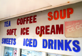 Retro Ice Cream Stall Sign