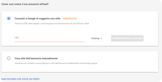 adsense-infeed-configurare