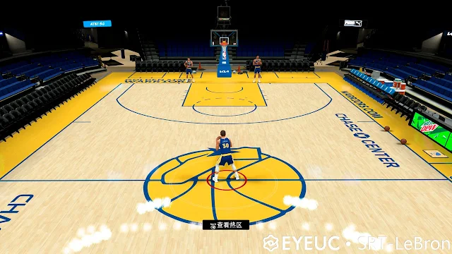 NBA 2K23 Golden State Warriors 2023 Classic Court