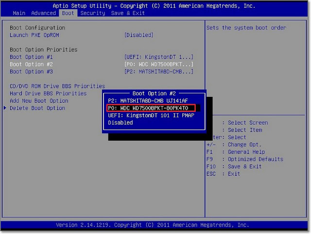 Cara Mengatur BIOS Komputer Agar Dapat Booting dari USB dan CD/DVD