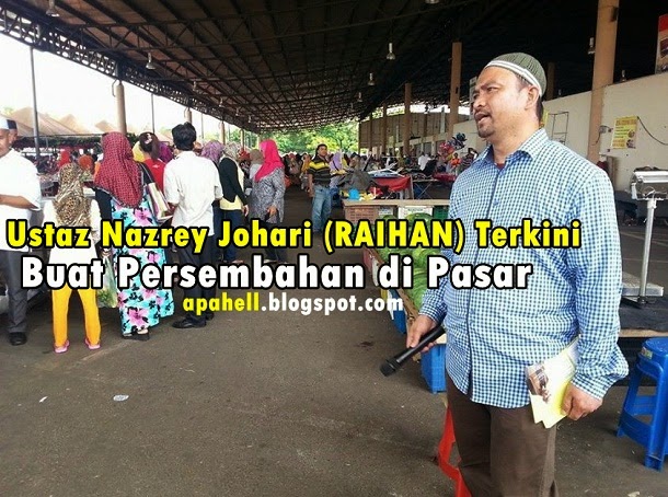 Tujuan Nazrey Johari RAIHAN Buat Persembahan di Pasar 