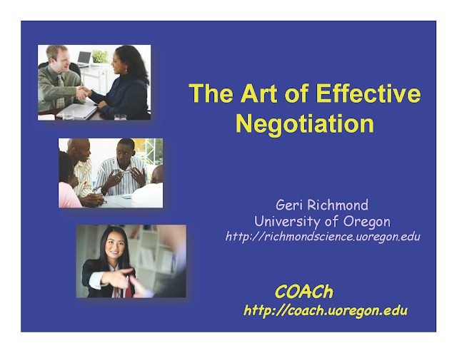 The Art of Effective Negotiation