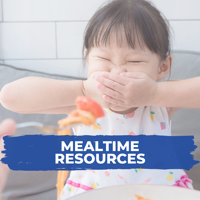 Mealtime support resources, exploring topics like autism and food sensitivity, picky eating, selective eating, & samefoods