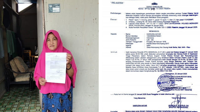 Eks Kades Kelumpang Kembali Dipanggil untuk Diserahkan ke Kejaksaan