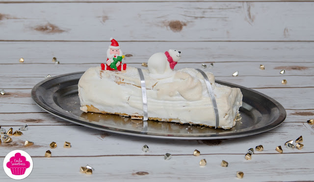 Bûche de Noël au citron meringuée