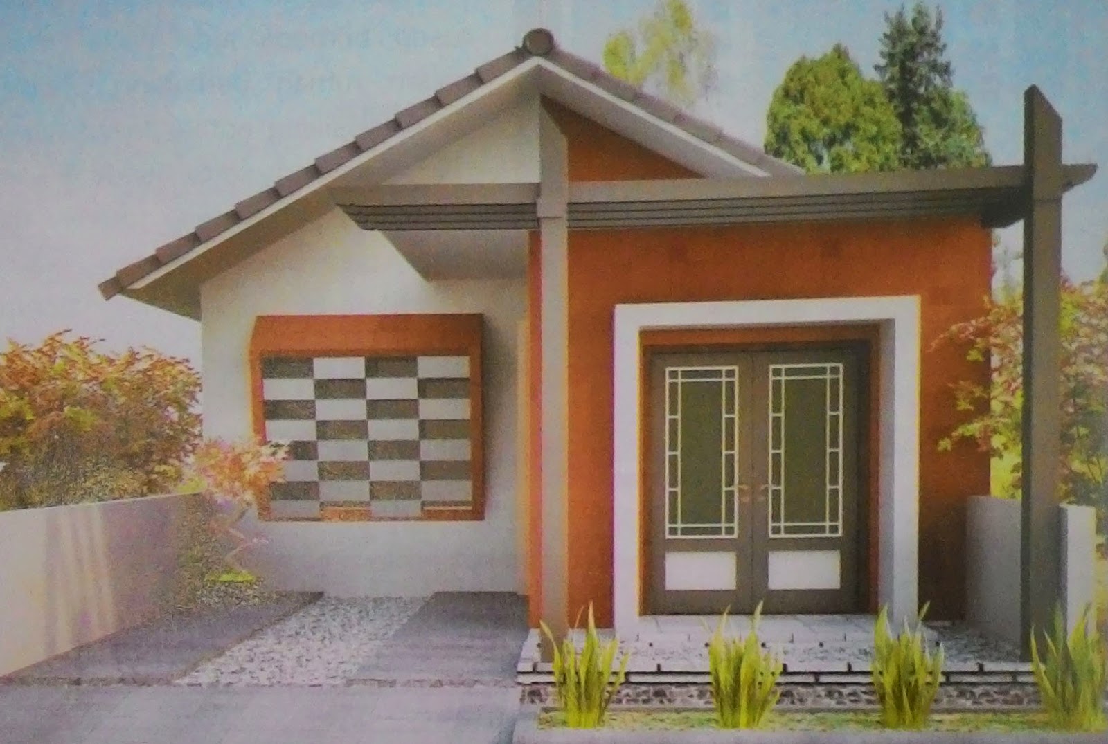 Rumah minimalis ukuran 8x12-Rumah Minimalis Tipe 36 