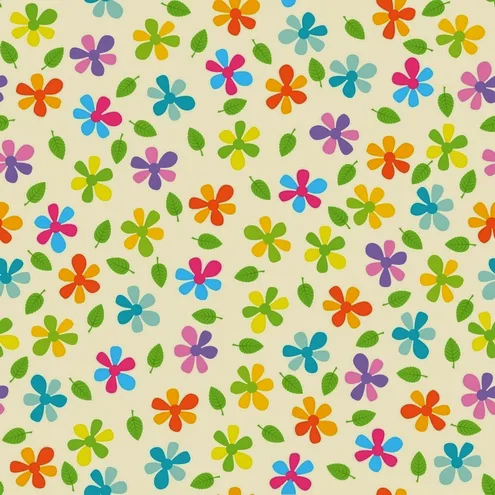 Fondo de flores de colores.