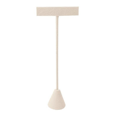 Nile Corp Wholesale #ED-2401Q Tall T-Shaped Suede Earring Display Stand