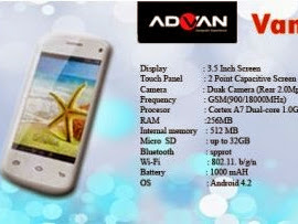 Advan Vandroid S3