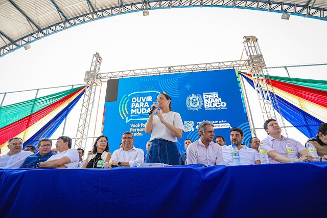 Governadora Raquel Lyra anuncia obras e projetos para o Sertão do Moxotó em Arcoverde