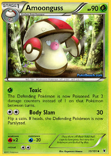 Amoonguss Pokemon Card Noble Victories Set