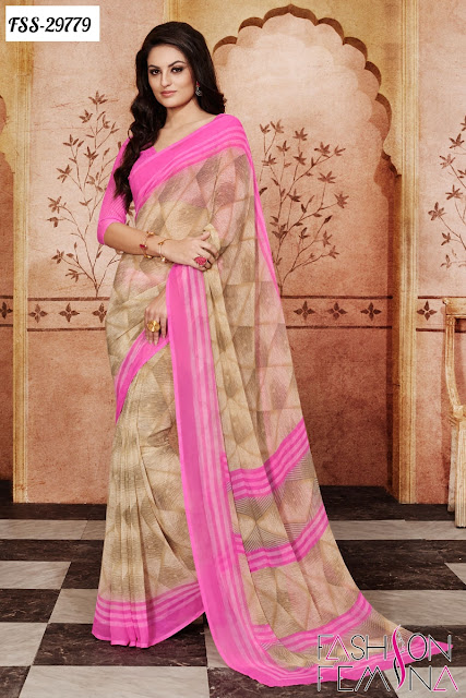 Online shopping Daily Wear Casual Saree at Lowest Price