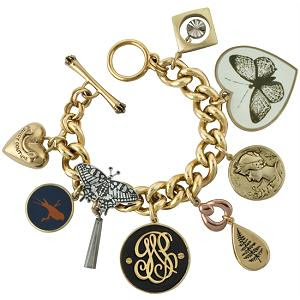 Juicy Couture Butterfly Charm Bracelet