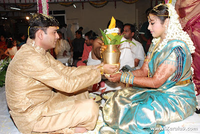 South Indian Famous Actress Meena Marriage Photos Gallery 