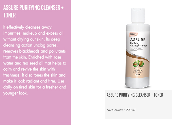 Assure Purifying Cleanser + Toner