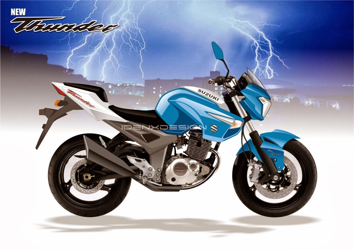 Suzuki Thunder Vs Honda Mega Pro Variasi Motor Mobil Terbaru