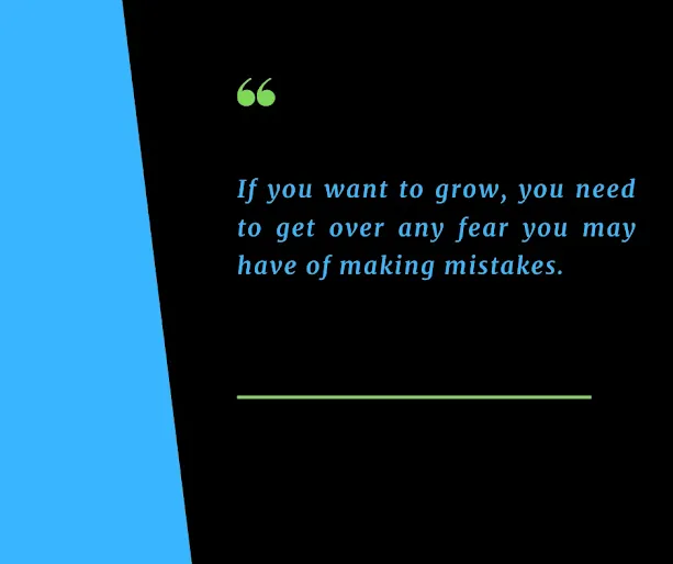 If you want to change, what's stopping you?