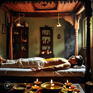 అభ్యంగం (పూర్తి శరీర మసాజ్)-SAHA Kerala Ayur Kendra,ఆయుర్వేద చికిత్స, ఆయుర్వేదం, ప్రాచీన వైద్య పద్ధతి, ప్రకృతి వైద్యం, ఆయుర్వేద ఫలితాలు, ఆరోగ్యం, హోలిస్టిక్ హీలింగ్, వృక్షౌషధాలు, ఆయుర్వేద పద్ధతులు,