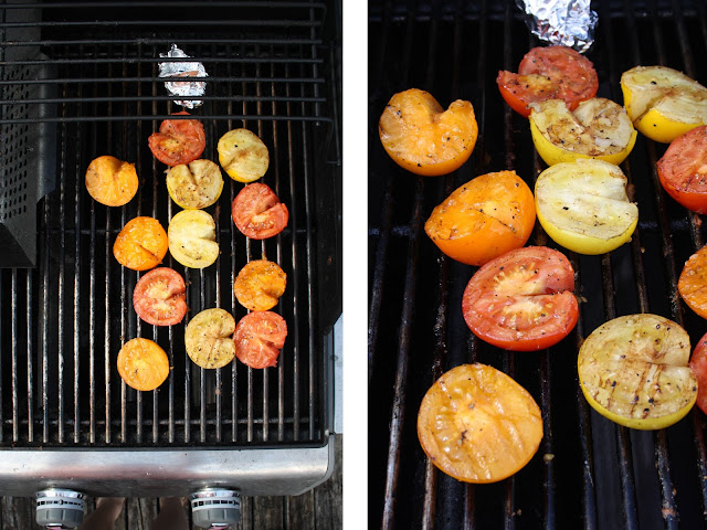 Grilled Tomato Pasta Salad | Sevengrams