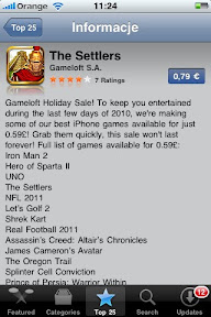 appstore - settlers opis aplikacji