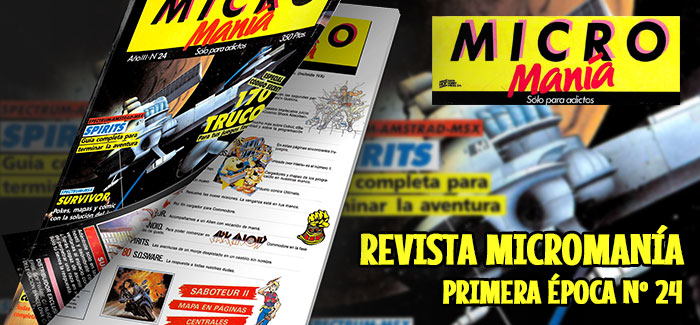 Revista Micromanía Primera época Nº 24 (1987)