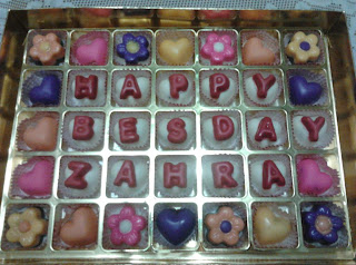 Pretty Choc Homemade Chocolate & Cakes: Coklat Wording