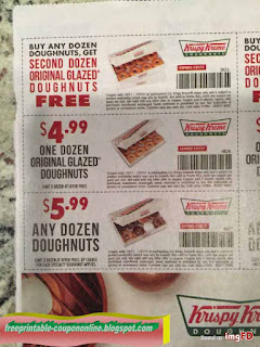 Free Printable Krispy Kreme Coupons